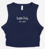 Kappa Delta Classic Crop Tank