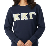 Kappa Kappa Gamma Patchwork Gilden Crewneck