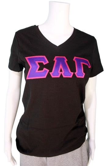 Sigma Lambda Gamma Letter V-Neck