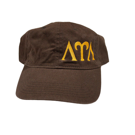 Lambda Upsilon Lambda Brown Adjustable Hat