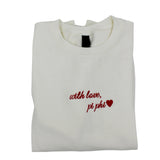 Pi Beta Phi With Love Crewneck