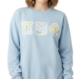 Pi Beta Phi Patchwork Gilden Crewneck