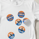 Game Day Gator MOM, Dad, and Beat "Team" Stickers