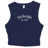 Zeta Tau Alpha Classic Crop Tank
