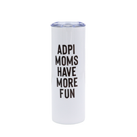 Alpha Delta Pi Mom Tumbler