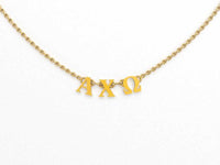 Alpha Chi Omega Phoebe Greek Necklace