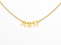 Alpha Delta Pi Phoebe Greek Necklace