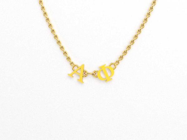 Alpha Phi Phoebe Greek Necklace