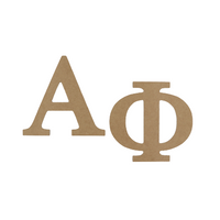 Alpha Phi Crafting MDF/Wood Letter Set