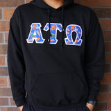 Alpha Tau Omega Greek Hoodie with Gator Print