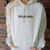 Delta Phi Epsilon Embroidered Hooded Sweatshirt