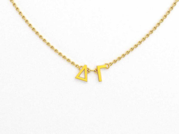 Delta Gamma Phoebe Greek Necklace