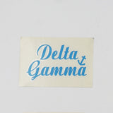 Delta Gamma Vinyl Decal