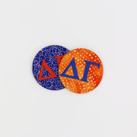 Delta Gamma Game Day Embroidered Button