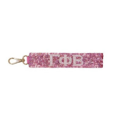 Gamma Phi Beta Sequin Wristlet