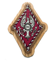 Pi Beta Phi Large Wood Crest