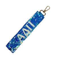 Alpha Delta Pi Sequin Wristlet