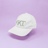 Kappa Kappa Gamma Floral Embroidered Hat