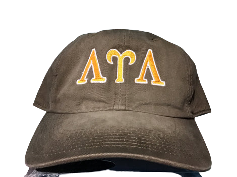 Lambda Upsilon Lambda Distressed Hat