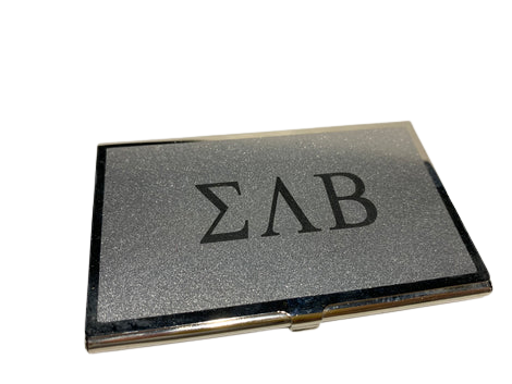 Sigma Lambda Beta Business Card Holder