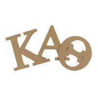 Kappa Alpha Theta Crafting MDF/Wood Letter Set