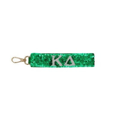 Kappa Delta Sequin Wristlet