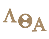 Lambda Theta Alpha Crafting MDF/Wood Letter Set