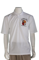 Lambda Upsilon Lambda Posi Charge Racer Mesh Polo