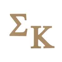 Sigma Kappa Crafting MDF/Wood Letter Set