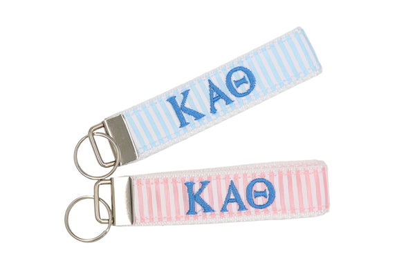 Kappa Alpha Theta Pastel FOB Keychain