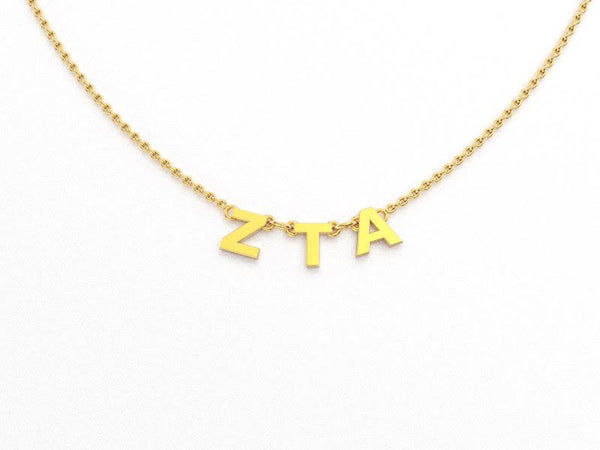 Zeta Tau Alpha Phoebe Greek Necklace