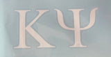 Kappa Psi Vinyl Decal