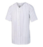 1685 Pinstripe Full-Button Baseball Jersey