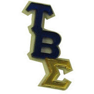 Tau Beta Sigma Greek Letter Pin