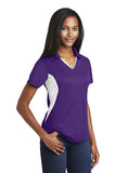 Sigma Lambda Gamma Ladies Side Blocked Micro pique Polo