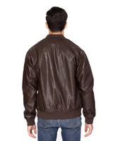 Lambda Upsilon Lambda Vegan Leather Jacket