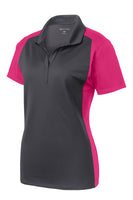 Sigma Lambda Gamma Ladies Colorblock Micropique Sport-Wick Polo