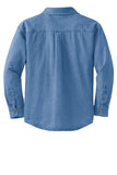 Alpha Kappa Alpha Denim Button Down Shirt