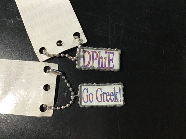 Delta Phi Epsilon Go Greek Keychain - Discontinued