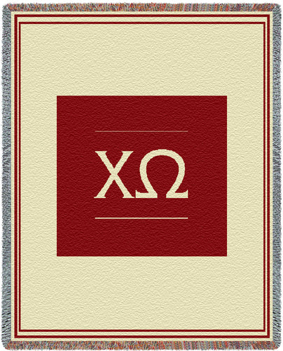 Chi Omega Afghan