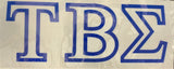 Tau Beta Sigma Vinyl Decal