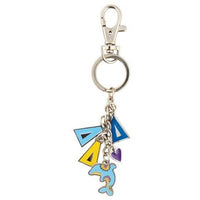 Delta Delta Delta Charm Keychain