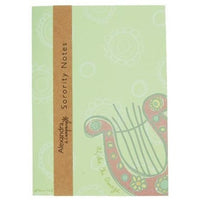 Alpha Chi Omega Mascot Notepad