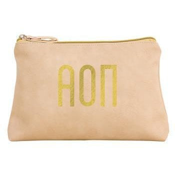 Alpha Omicron Pi Cosmetic Bag