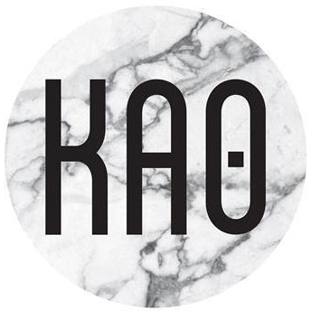 Kappa Alpha Theta Marble Bumper Sticker