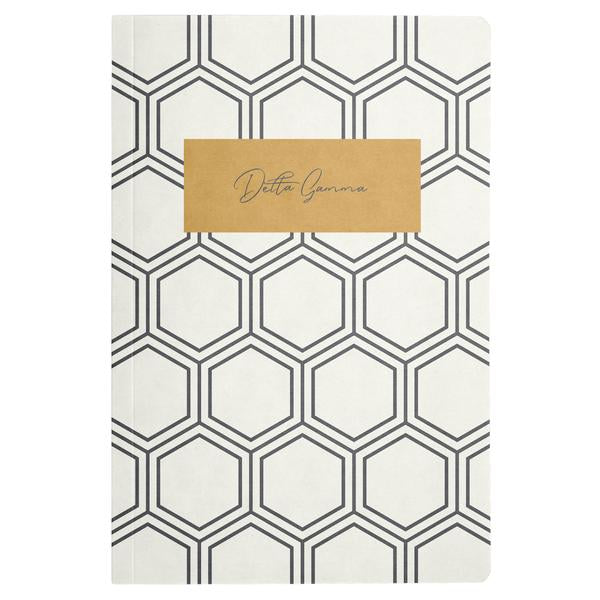 Delta Gamma Honeycomb Notebook