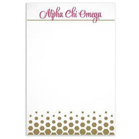 Alpha Chi Omega Notepad