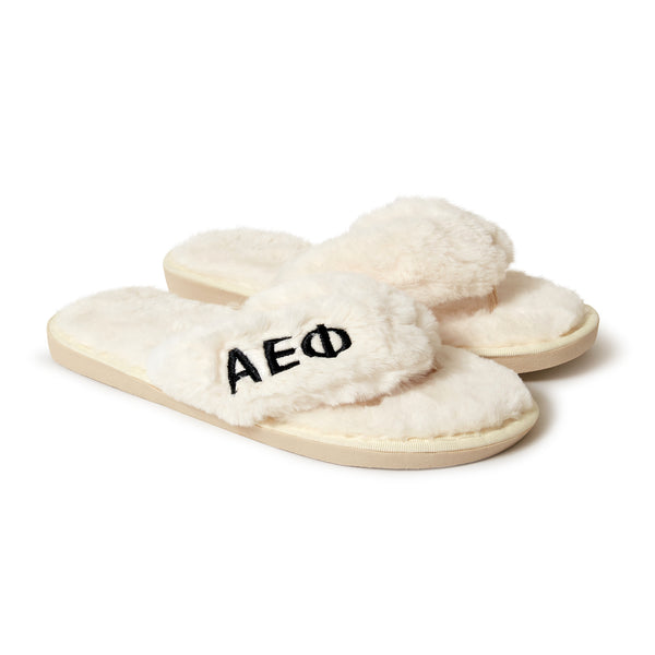 Alpha Epsilon Phi Furry Slippers