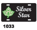 Alpha Kappa Alpha - Silver Star License Plate