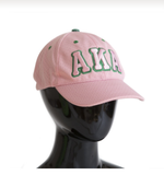 Alpha Kappa Alpha Embroidered Flexfit Hat